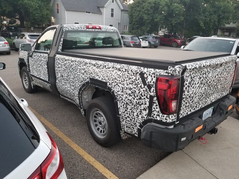 Illustration for article titled Prototype GMC truck at the brewery!!!